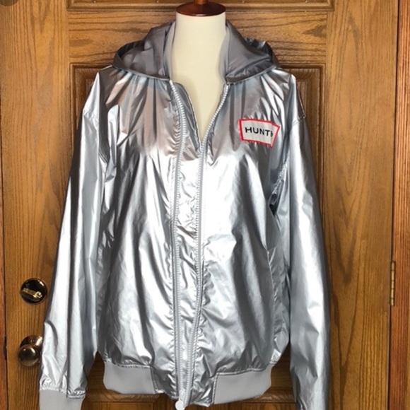 Hunter for Target Jackets & Blazers - NWT Hunter Windbreaker, Silver, Size M